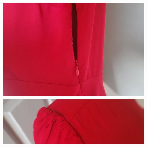 Sam Edelman Womens Double-V  Keyhole Short Mini Dress- US 8 - Picture 10 of 10